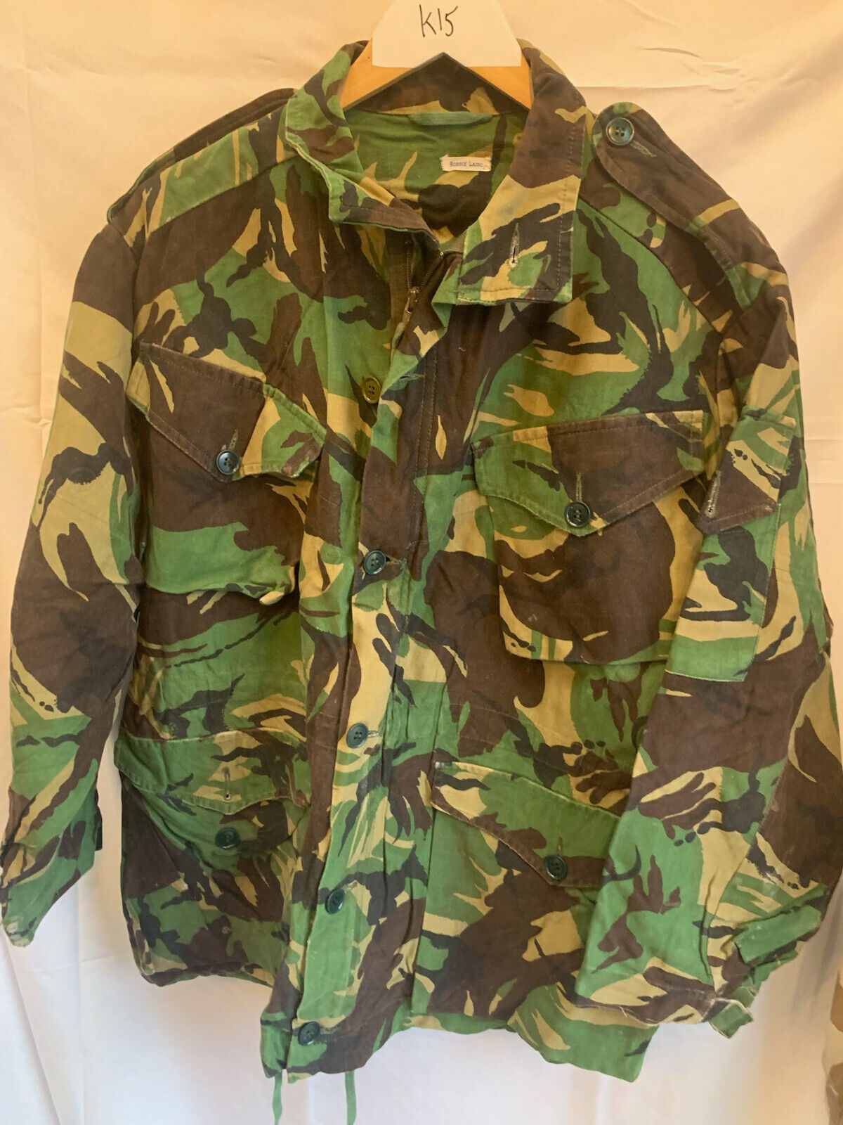 Genuine British Army Jungle DPM Camouflage Smock Combat Jacket - Size 170/96 - The Militaria Shop