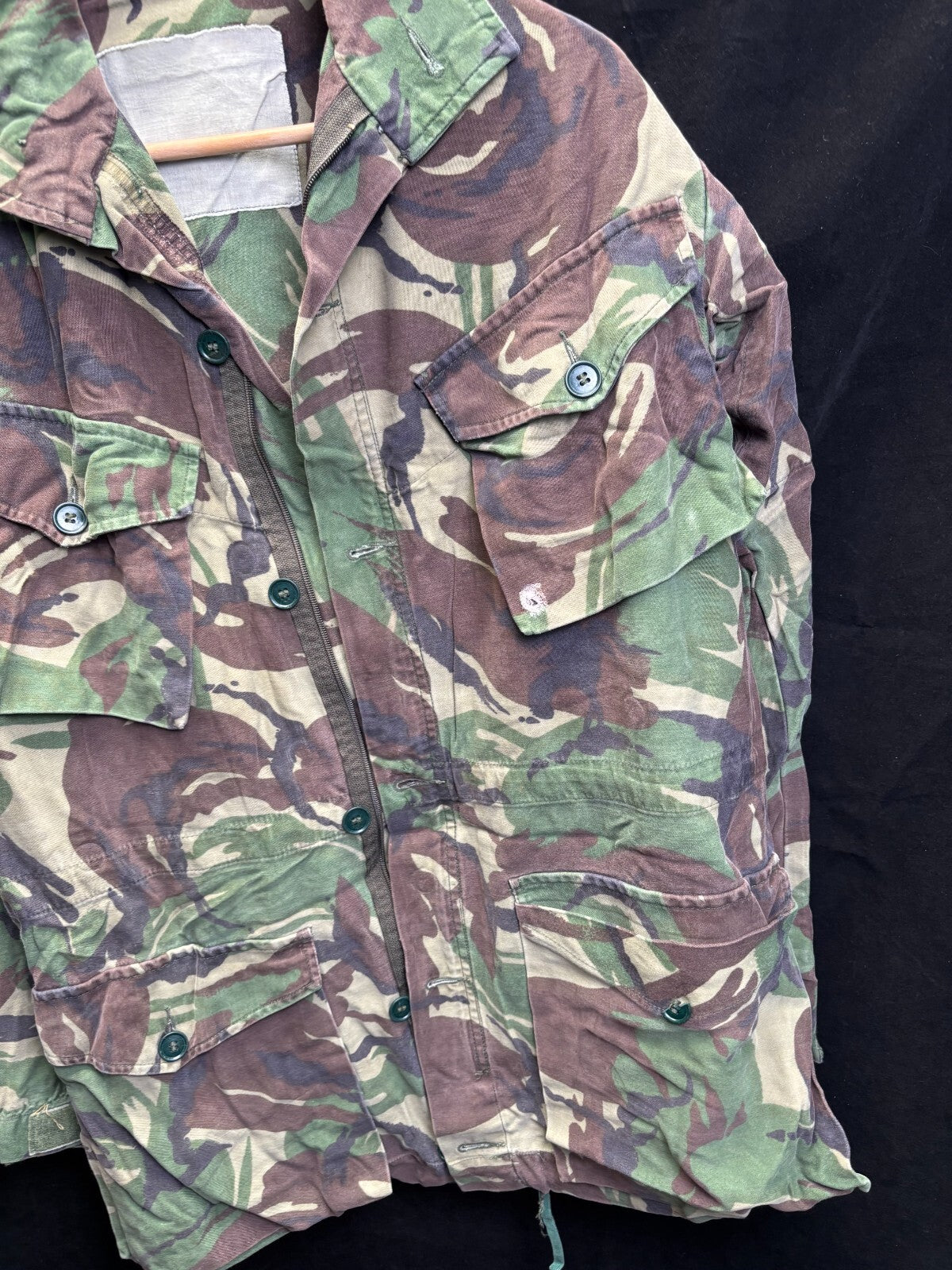 Surplus British Army DPM Pattern Camouflaged Smock Combat- 38in Chest