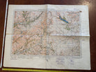 Original WW2 British Army GSGS OS Map of Great Britain - Dolgelley & Lake Vyrnwy - The Militaria Shop
