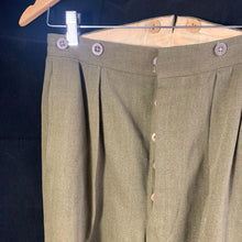 Charger l&#39;image dans la galerie, Original WW2 British Army Service Dress Trousers - 1944 Dated &amp; Named
