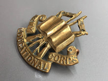 Load image into Gallery viewer, Genuine WW2 British Army Education Corps Cap Badge
