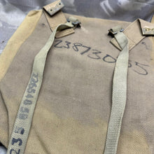 Load image into Gallery viewer, Original British Army / RAF 37 Pattern Webbing Large Pack &amp; Straps
