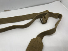 Load image into Gallery viewer, Original WW2 British Army 37 Pattern Stretcher Bearer Straps 1945 Dated
