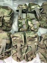 Charger l&#39;image dans la galerie, British Army MTP Camouflage PLCE Empty Double Ammo Ammunition Magazine Pouch
