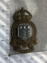 Load image into Gallery viewer, Original British Army WW1 / WW2 Royal Army Ordnance Corps Collar Badge
