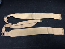 Load image into Gallery viewer, Original WW2 British Army 37 Pattern Khaki L-Straps Webbing - Wartime Dated
