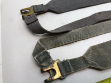 Charger l&#39;image dans la galerie, Original WW2 British Royal Air Force Blue 37 Pattern L Strap Set
