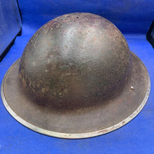 Load image into Gallery viewer, Original WW2 British Army Mk2 Brodie Combat Helmet
