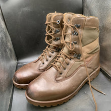 Load image into Gallery viewer, British Army Surplus Brown Leather YDS Combat Patrol Boots - Size UK 12 M - The Militaria Shop

