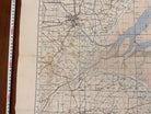 Original WW2 British Army GSGS OS Map of Great Britain - Boston - The Militaria Shop