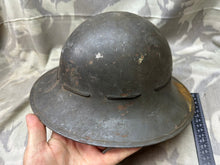 Charger l&#39;image dans la galerie, Original WW2 British Home Front Civillian Zuckerman Helmet 1941 Dated
