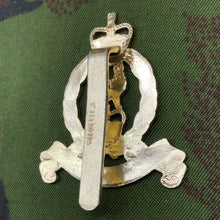Load image into Gallery viewer, Original British Staybrite Army Cap Badge - Adjutant General&#39;s Corps - The Militaria Shop
