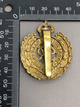 Load image into Gallery viewer, Original WW2 British Army Royal Engineers Cap Badge
