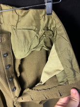 Load image into Gallery viewer, Original WW2 British Army Officers Service Dress Trousers - 32&quot; Waist
