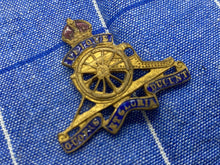 Load image into Gallery viewer, Original WW1 / WW2 British Army Royal Artillery Sweetheart Brooch
