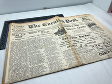 Lade das Bild in den Galerie-Viewer, Original WW2 British Newspaper Channel Islands Occupation Jersey - February 1941
