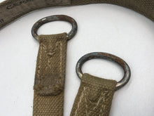 Charger l&#39;image dans la galerie, Original British Army Paratroopers Leg Restraint Strap - WW2 37 Pattern
