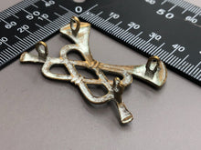 Load image into Gallery viewer, Original WW2 British Army Cavalry Trumpeters Arm Badge
