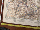 Original WW2 British Army GSGS OS Map of Great Britain - Leeds & Bradford - The Militaria Shop
