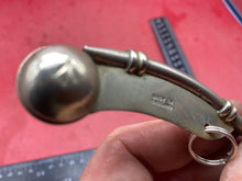 Load image into Gallery viewer, Original WW1 / WW2 British Royal Navy Boson&#39;s Whistle - WD Marked
