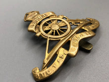 Load image into Gallery viewer, Original WW1 British Army Royal Artillery Cap Badge
