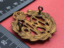 Load image into Gallery viewer, Original WW2 British Royal Air Force RAF Cap Badge
