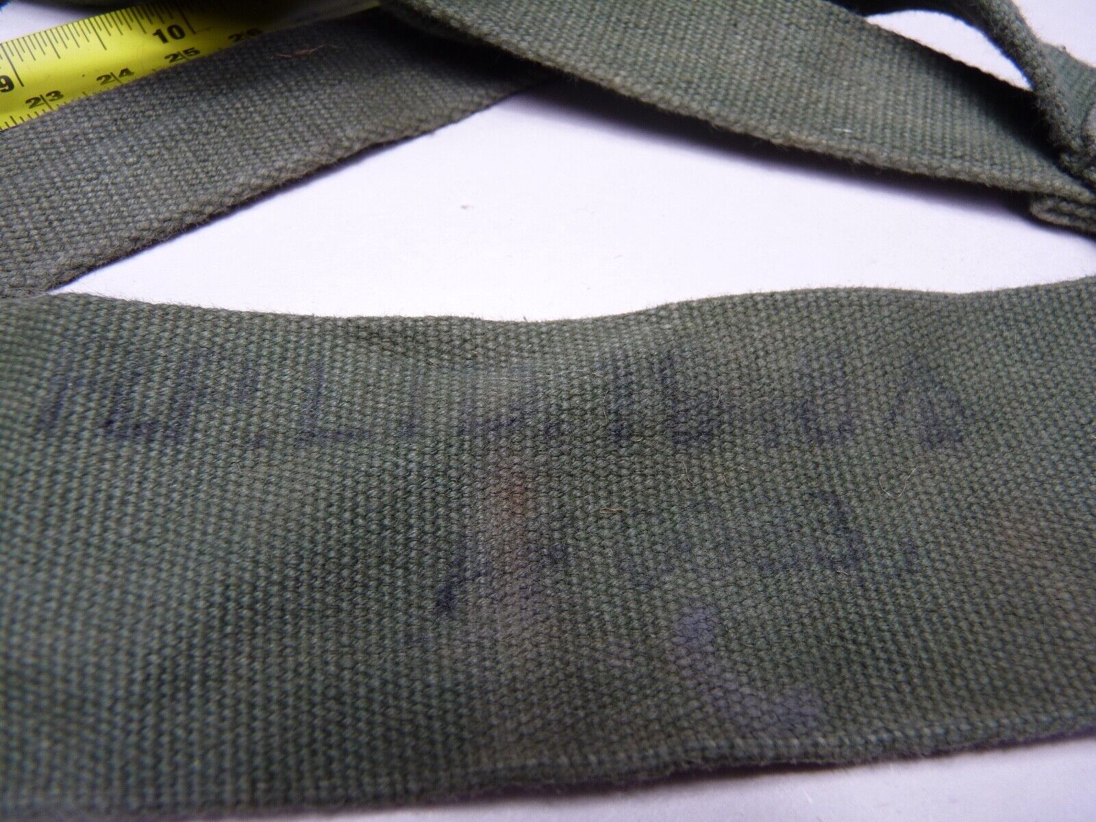 Original WW2 British Army 44 Pattern Shoulder / Extended Equipment Strap - 1945 - The Militaria Shop
