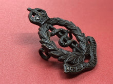 Load image into Gallery viewer, Original WW2 British Army Royal Army Medical Corps RAMC Bronze Cap Badge
