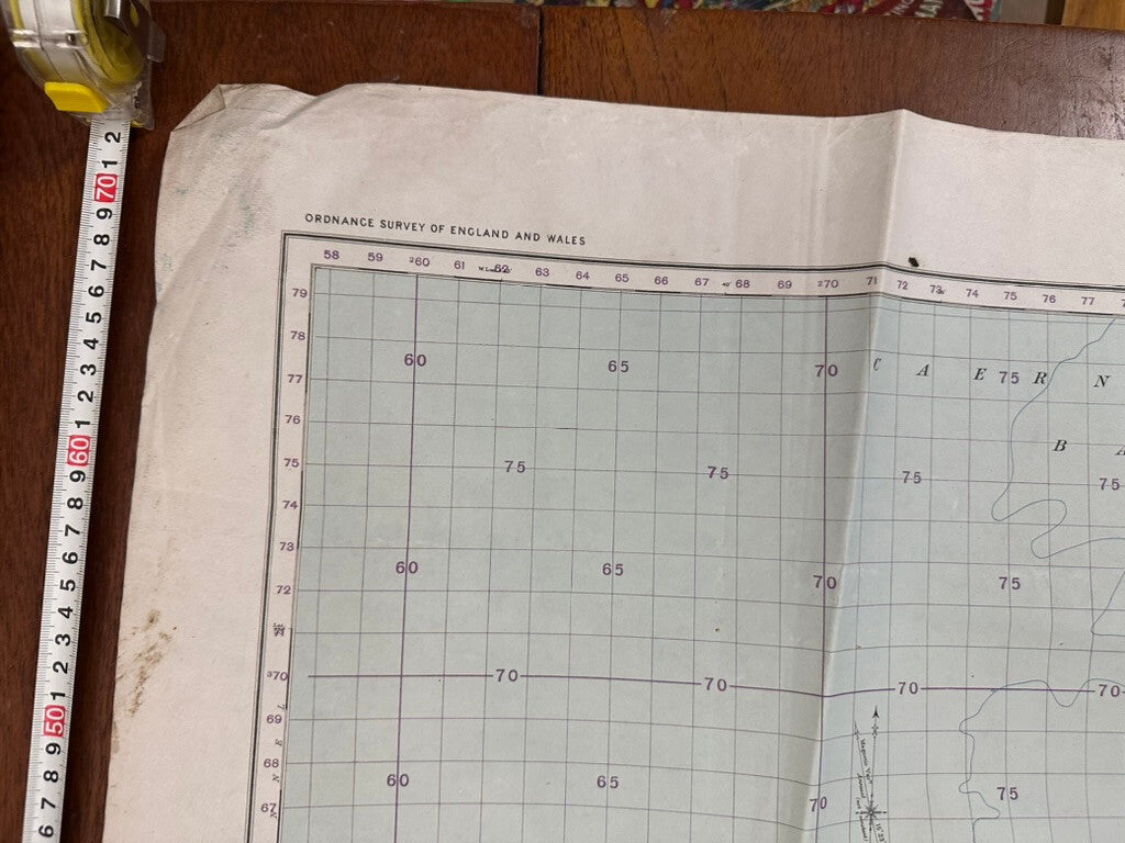 Original WW2 British Army GSGS OS Map of Wales - Portmadoc & Criccieth - The Militaria Shop