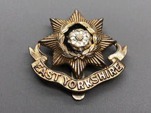 Load image into Gallery viewer, Genuine British Army East Yorkshire Officers Cap Badge
