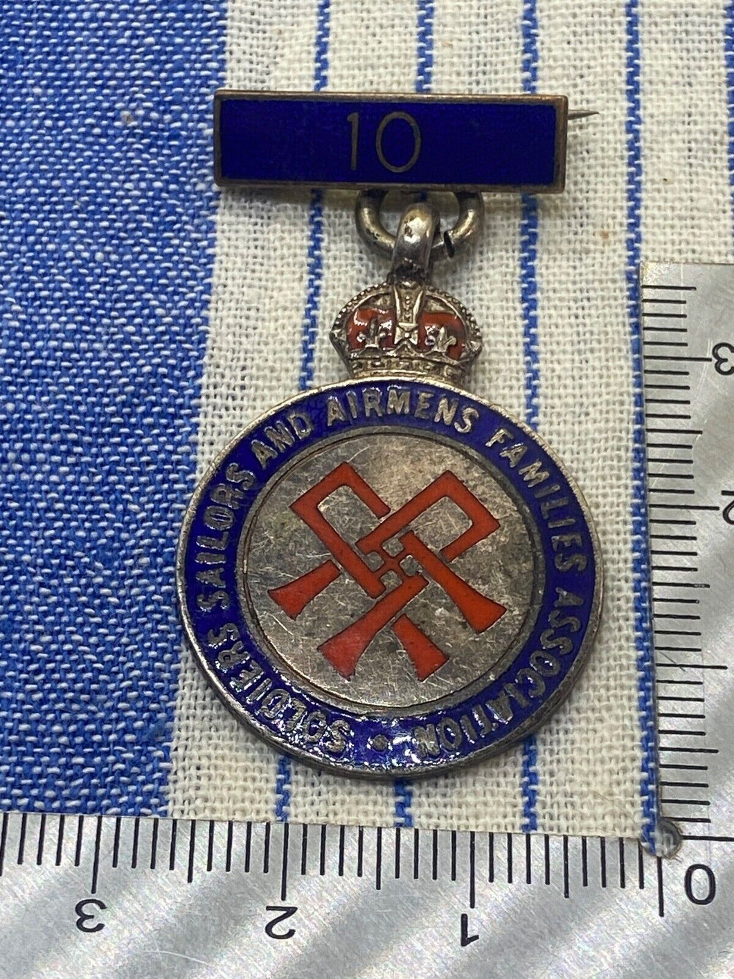 Original Soldiers, Sailors and Airmen's Families Association Membership Badge