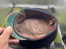 Load image into Gallery viewer, Original British Army Irish Guards Peaked Cap - Size 56cm - The Militaria Shop
