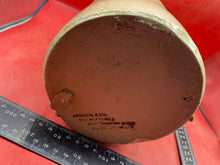 Load image into Gallery viewer, Original Rare WW1 Half-Size British Army Rum Jar - SRD &amp; Maker Marked
