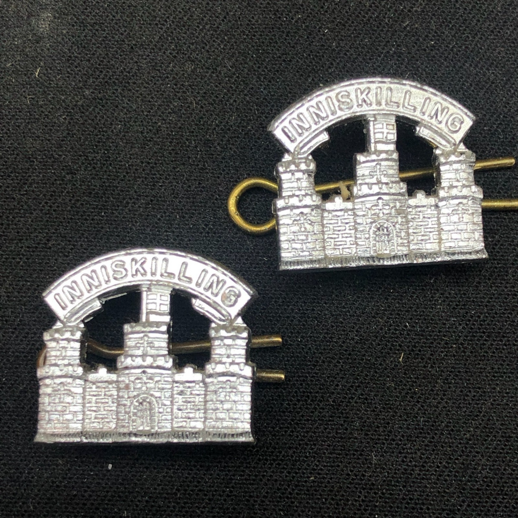 Original British Collar Badge Pair - Black Watch (Royal Highland Regiment) - The Militaria Shop