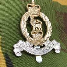 Load image into Gallery viewer, Original British Staybrite Army Cap Badge - Adjutant General&#39;s Corps - The Militaria Shop
