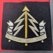 Load image into Gallery viewer, British Army Bullion Embroidered Blazer Badge - Reconnaissance Corps
