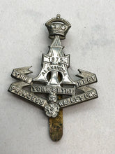 Load image into Gallery viewer, Original WW2 British Army Cap Badge - Princess Wales&#39;s Own The Yorkshire Regimen
