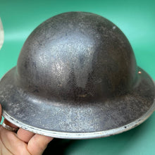Load image into Gallery viewer, Original WW2 British Civil Defence Home Front Wardens Mk2 Helmet - 1941 Dated
