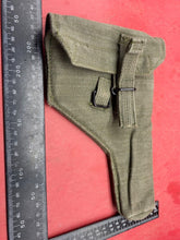 Load image into Gallery viewer, Original British Army 44 Pattern Webbing Holster in Clean Condition
