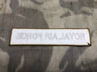 Royal Air Force Issue Subdued Desert Tan Branch Tape RAF Regiment- NEW OLD STOCK - The Militaria Shop