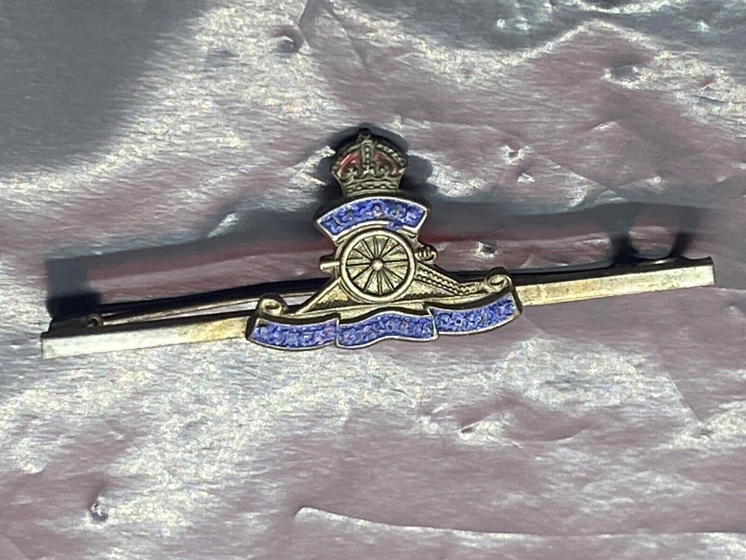 Original WW1 / WW2 British Army - Royal Artillery Sweetheart Brooch