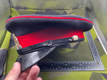Load image into Gallery viewer, Original British Army Adjutant General Corps Peaked Cap - Size 59cm - The Militaria Shop
