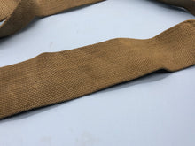 Load image into Gallery viewer, Original WW2 British Army Tan Webbing Shoulder Strap 37 Pattern
