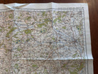 Original WW2 British Army OS Map of Great Britain - Kington - The Militaria Shop
