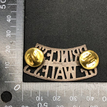 Load image into Gallery viewer, Original British Army Shoulder Title - Princess of Wales&#39;s Royal Regiment - The Militaria Shop
