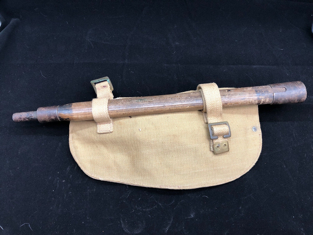 Original WW2 British Army Entrenching Tool, Helve & Cover Set - Wartime Dated