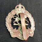 Original WW2 British Army Cap Badge - Royal Hampshire Regiment - The Militaria Shop