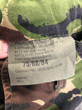 Load image into Gallery viewer, Vintage British Army DPM Lightweight Combat Trousers - Size 75/68/84
