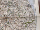 Original WW2 British Army GSGS OS Map of Great Britain - Durham & Sunderland - The Militaria Shop