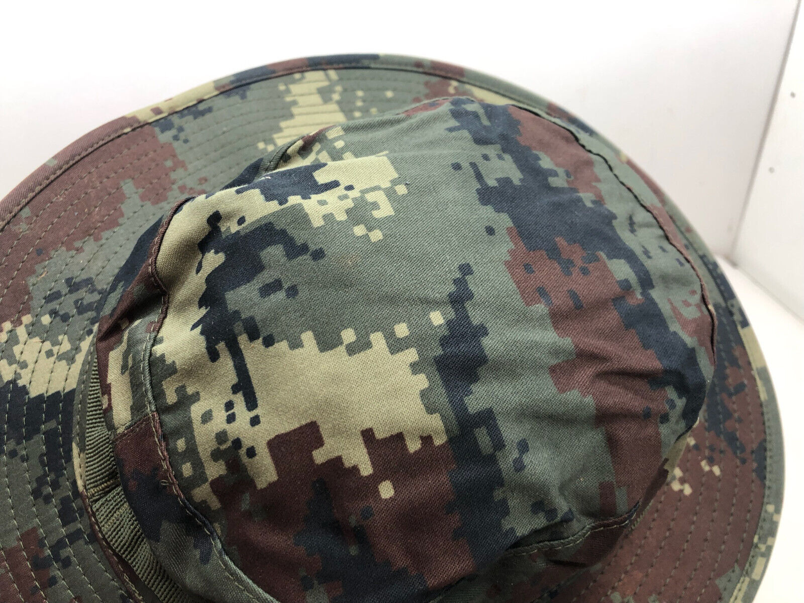 Genuine US Army Digital Jungle Camouflage Boonie Sun Hat Type II - Size 7 - The Militaria Shop